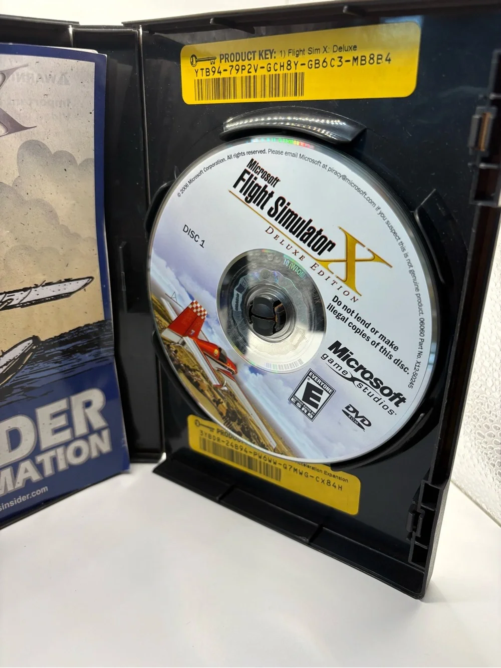 Microsoft Flight Simulator X Gold Edition PC DVD Complete FSX Deluxe + Accelerat